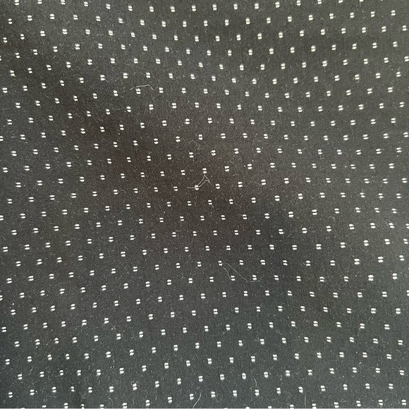 HILARY RADLEY Black/Navy Stretch Pull On Shorts Womens Larg Polka Dot Bermuda - Picture 3 of 7